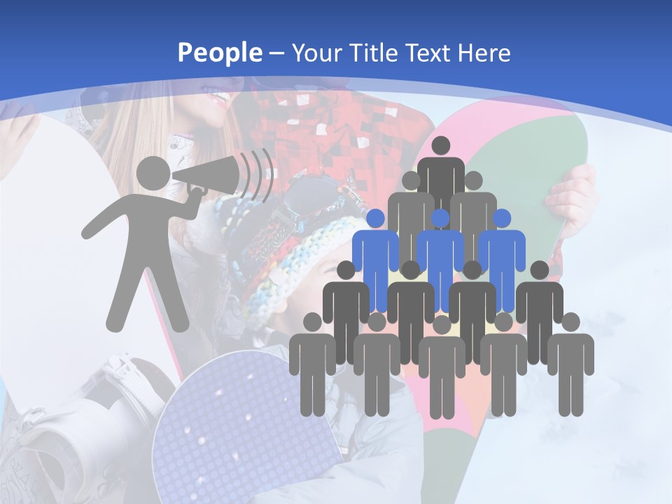 Child Man Together PowerPoint Template