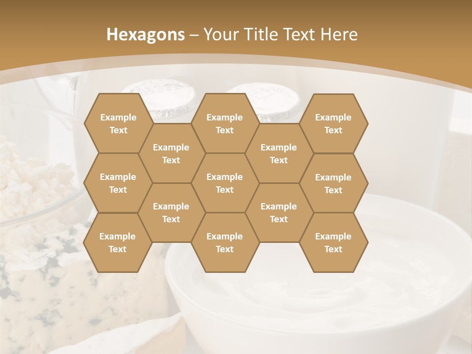 Swiss Jug Cottage Cheese PowerPoint Template