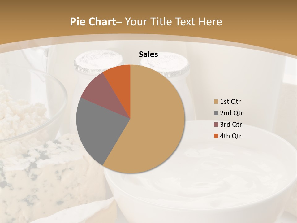 Swiss Jug Cottage Cheese PowerPoint Template