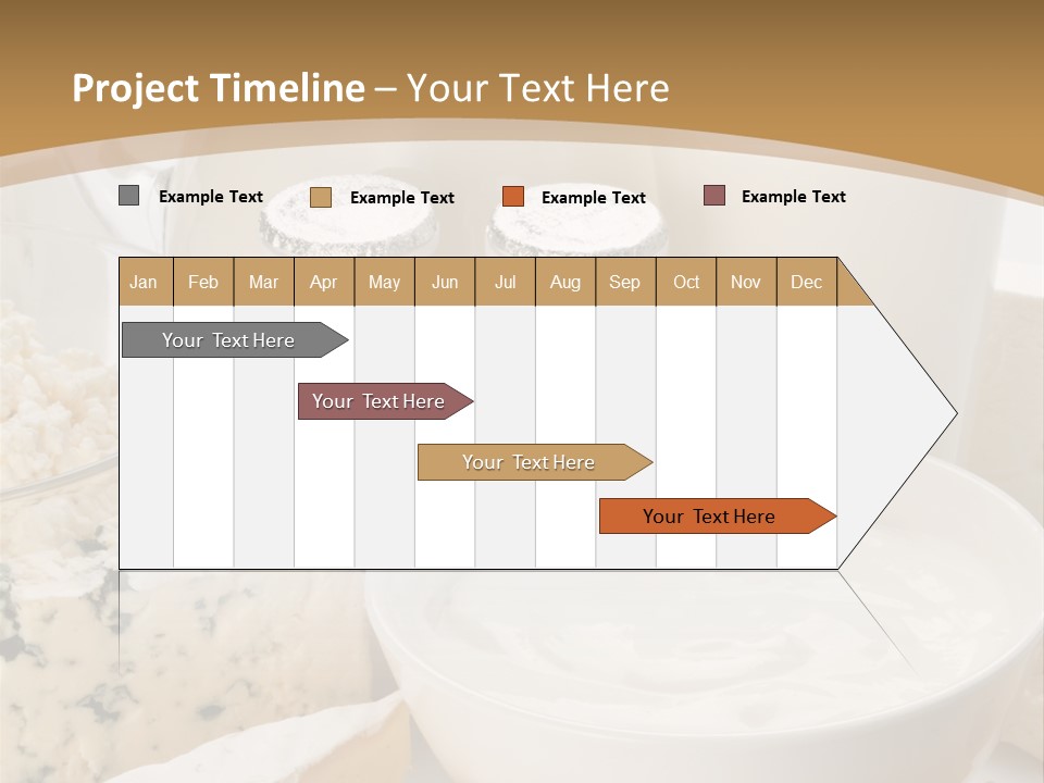 Swiss Jug Cottage Cheese PowerPoint Template