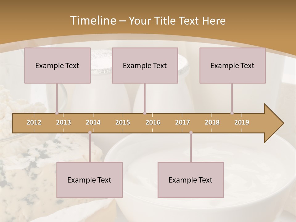 Swiss Jug Cottage Cheese PowerPoint Template