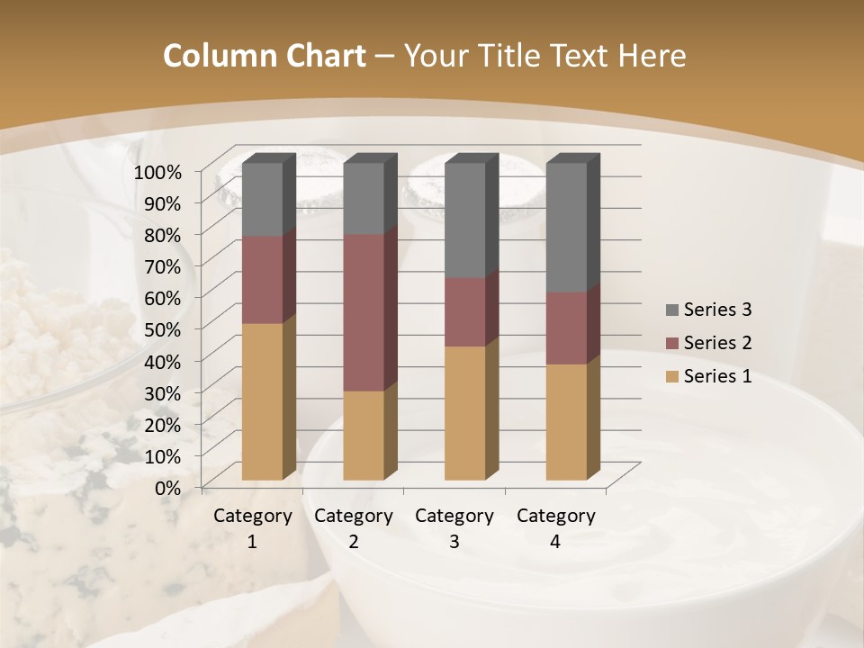 Swiss Jug Cottage Cheese PowerPoint Template