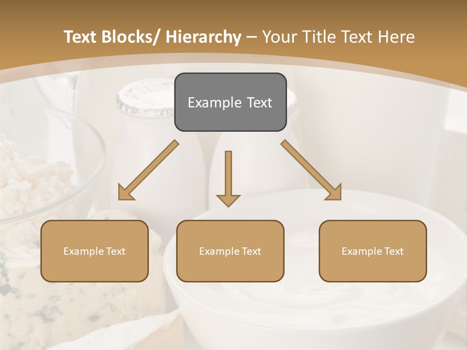 Swiss Jug Cottage Cheese PowerPoint Template