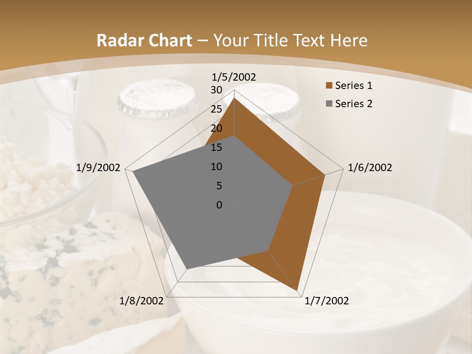 Swiss Jug Cottage Cheese PowerPoint Template