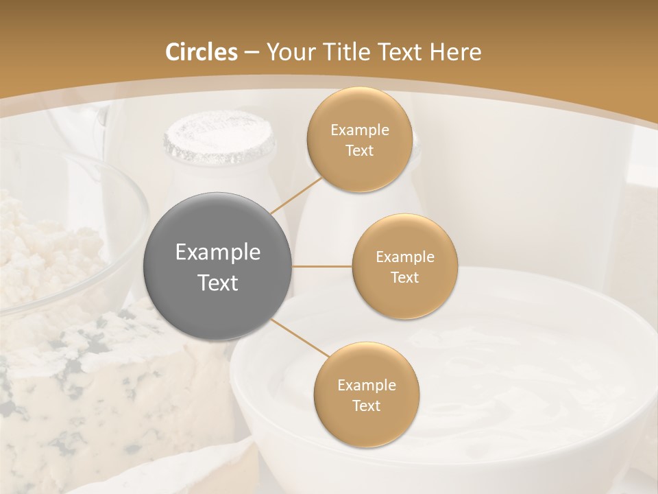 Swiss Jug Cottage Cheese PowerPoint Template