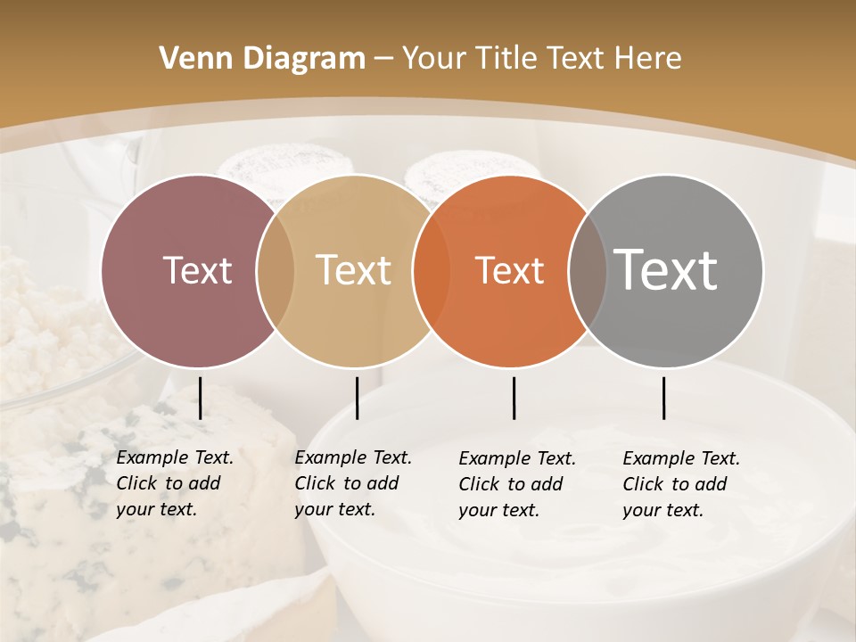 Swiss Jug Cottage Cheese PowerPoint Template