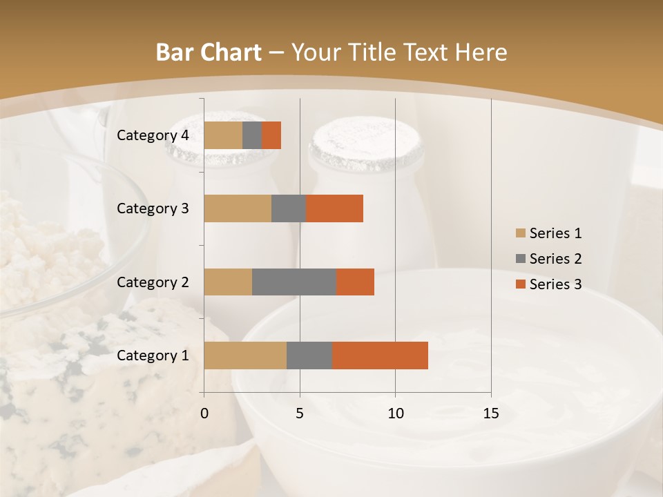 Swiss Jug Cottage Cheese PowerPoint Template