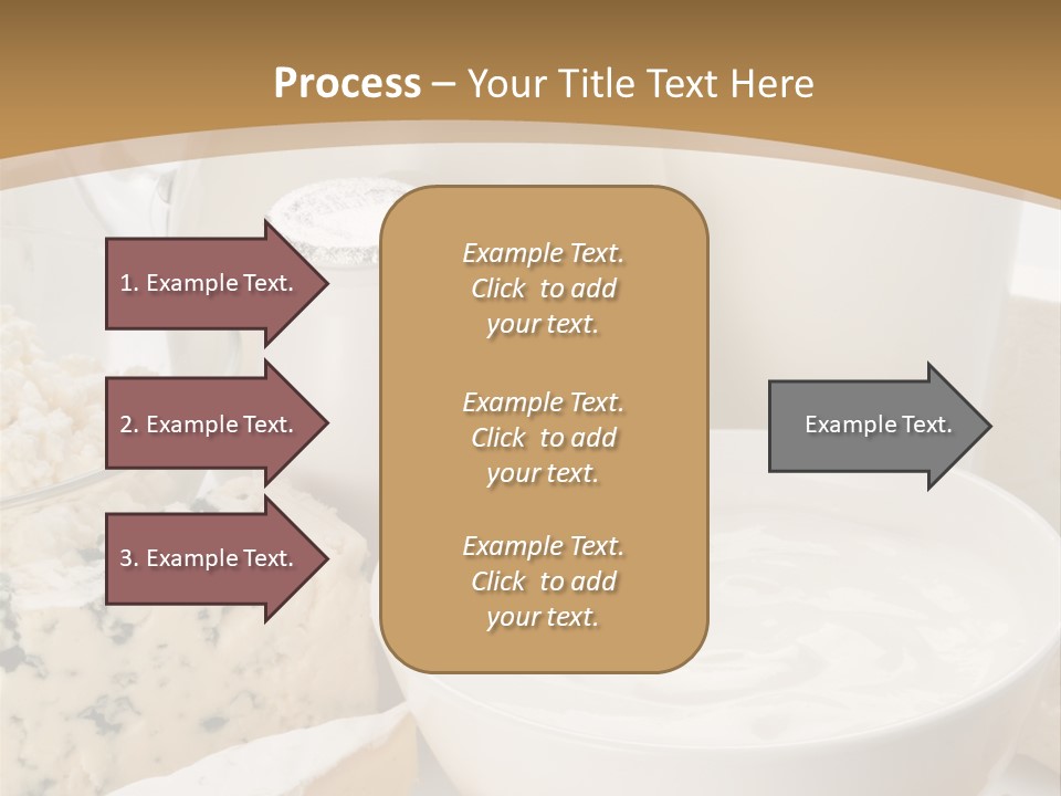 Swiss Jug Cottage Cheese PowerPoint Template