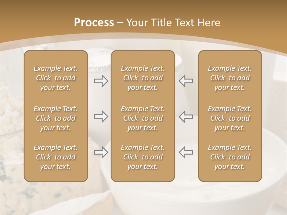 Swiss Jug Cottage Cheese PowerPoint Template
