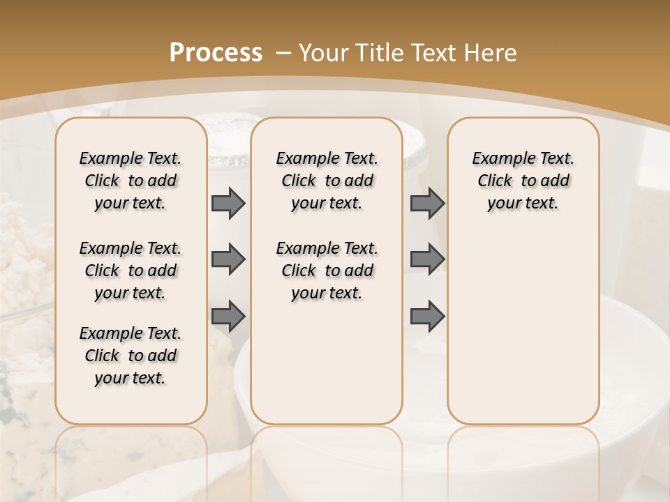 Swiss Jug Cottage Cheese PowerPoint Template