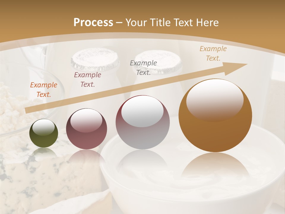 Swiss Jug Cottage Cheese PowerPoint Template