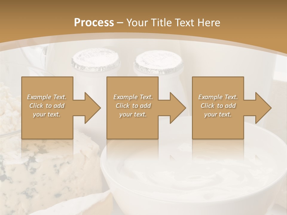 Swiss Jug Cottage Cheese PowerPoint Template