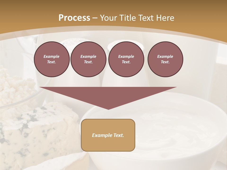 Swiss Jug Cottage Cheese PowerPoint Template