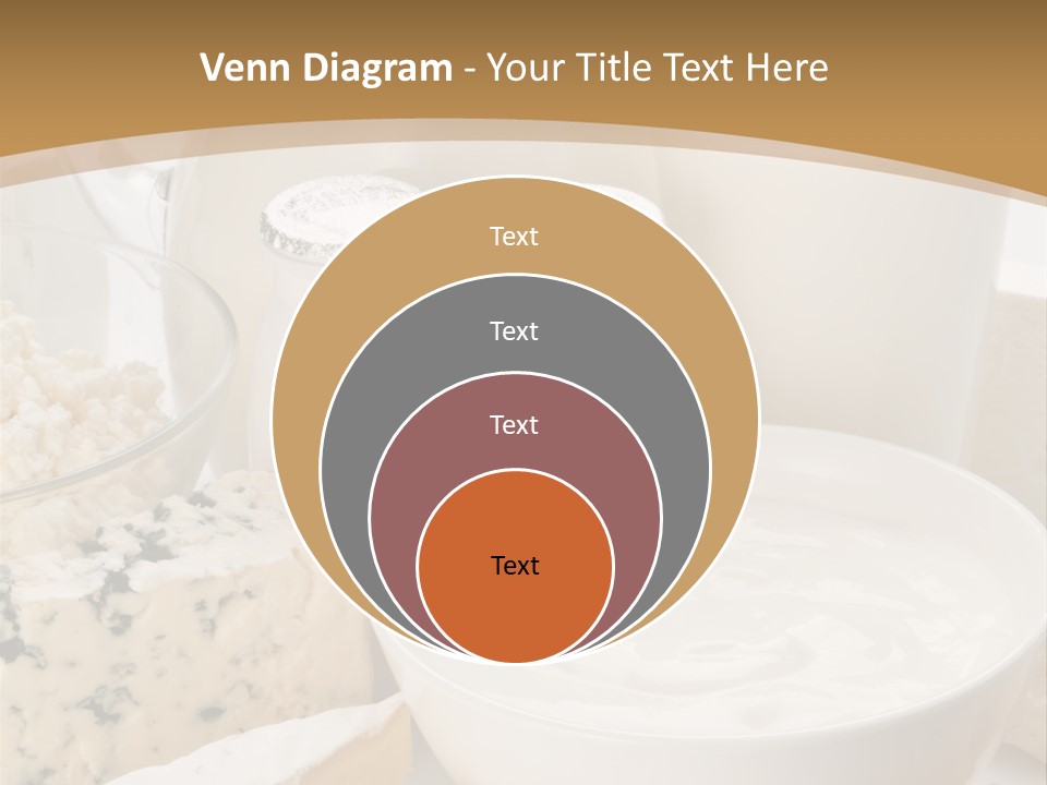 Swiss Jug Cottage Cheese PowerPoint Template