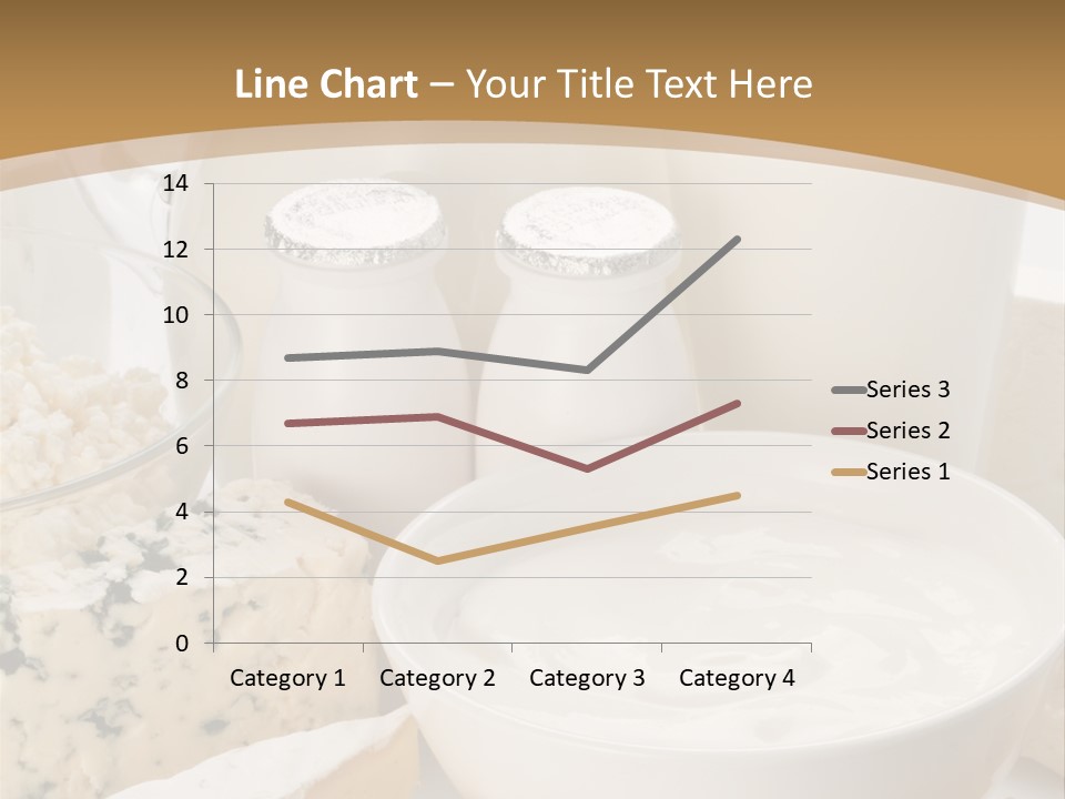 Swiss Jug Cottage Cheese PowerPoint Template