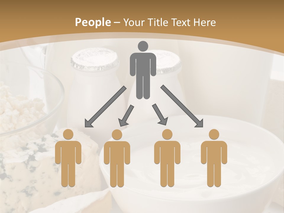 Swiss Jug Cottage Cheese PowerPoint Template