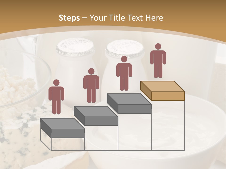 Swiss Jug Cottage Cheese PowerPoint Template