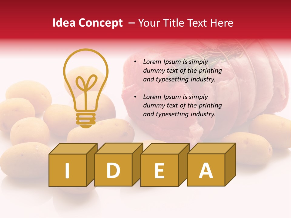 International Cuisine Beef PowerPoint Template