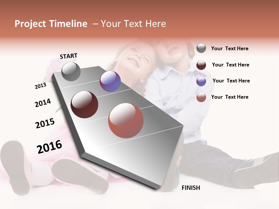 Happiness Looking Youth PowerPoint Template
