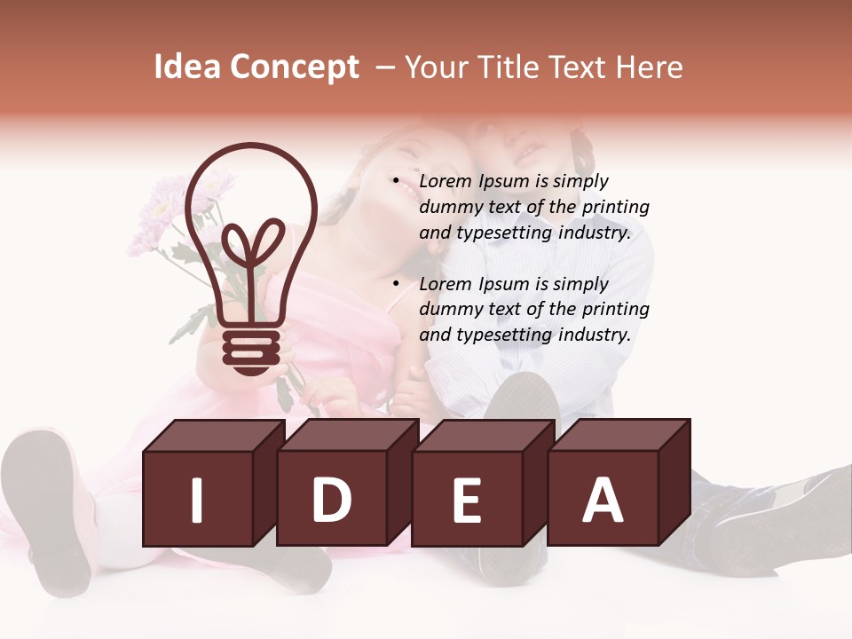 Happiness Looking Youth PowerPoint Template