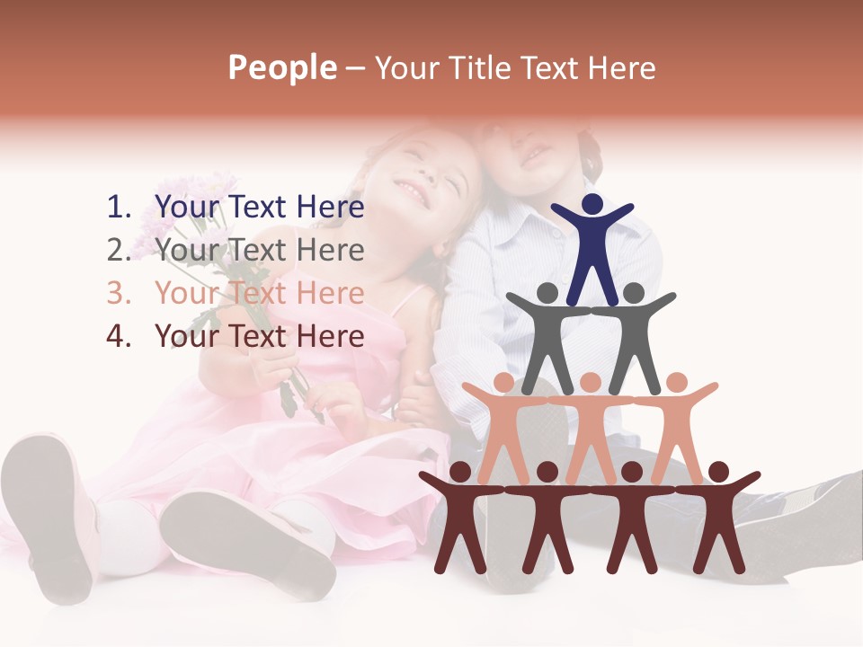 Happiness Looking Youth PowerPoint Template