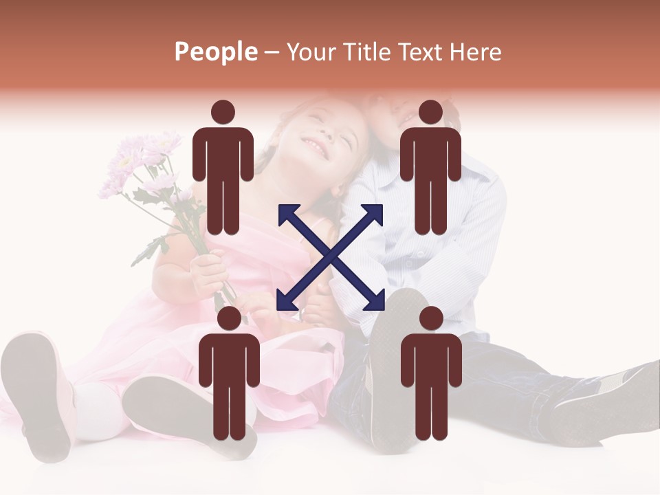 Happiness Looking Youth PowerPoint Template