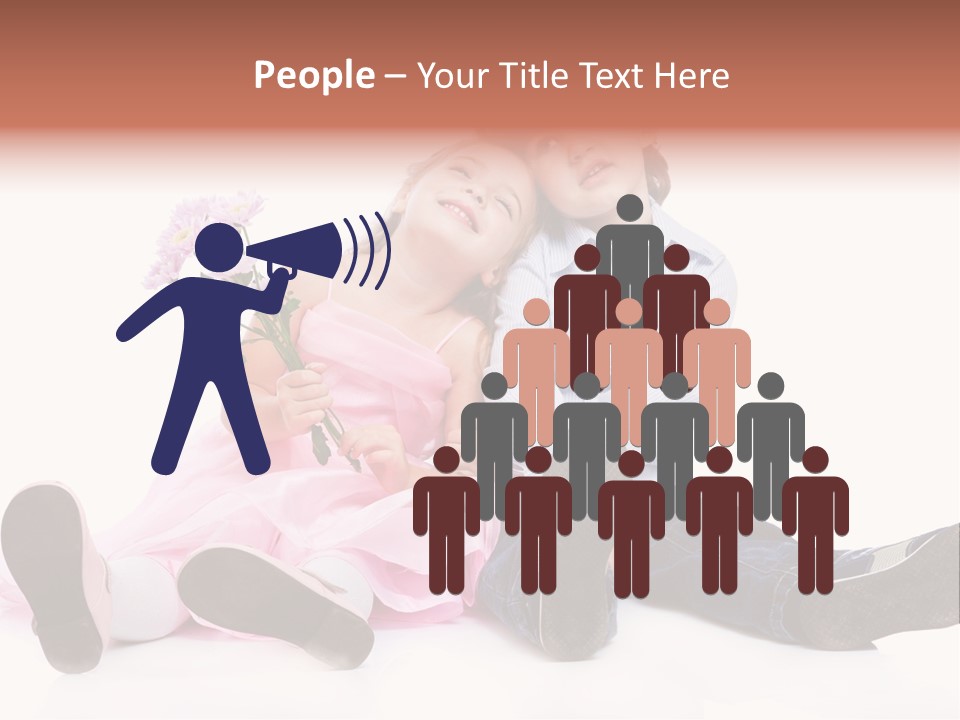 Happiness Looking Youth PowerPoint Template