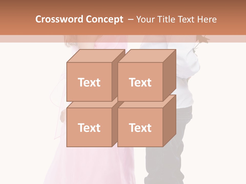 Valentine Kid Casual PowerPoint Template
