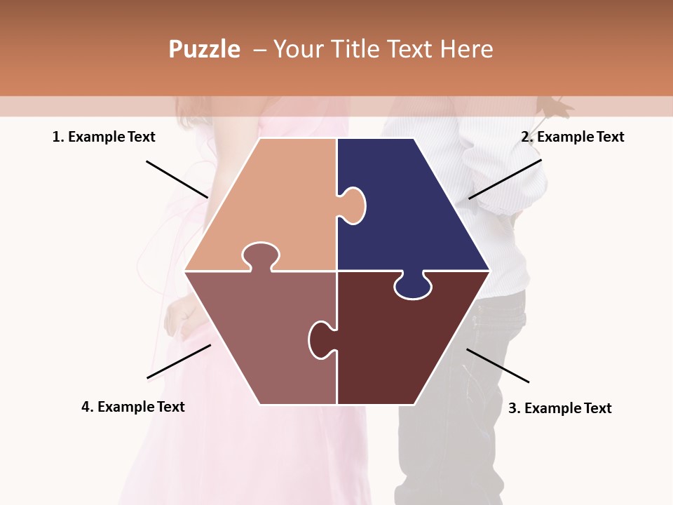 Valentine Kid Casual PowerPoint Template