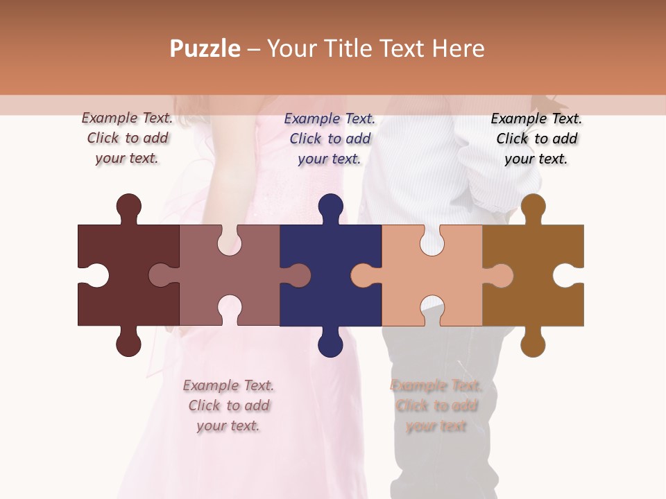 Valentine Kid Casual PowerPoint Template