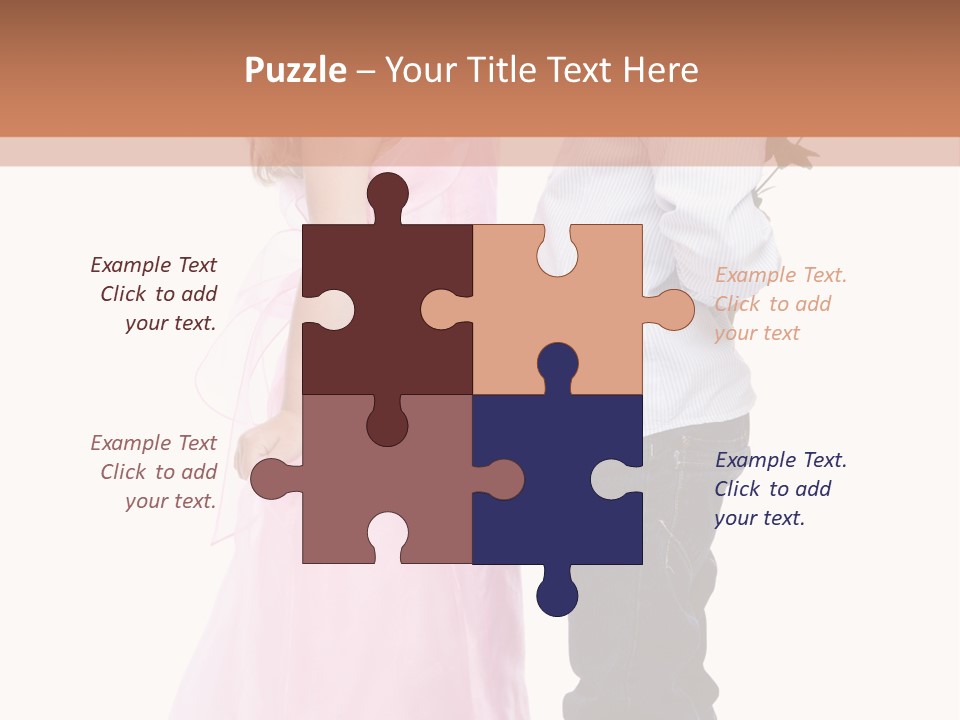 Valentine Kid Casual PowerPoint Template