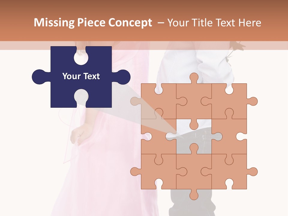 Valentine Kid Casual PowerPoint Template