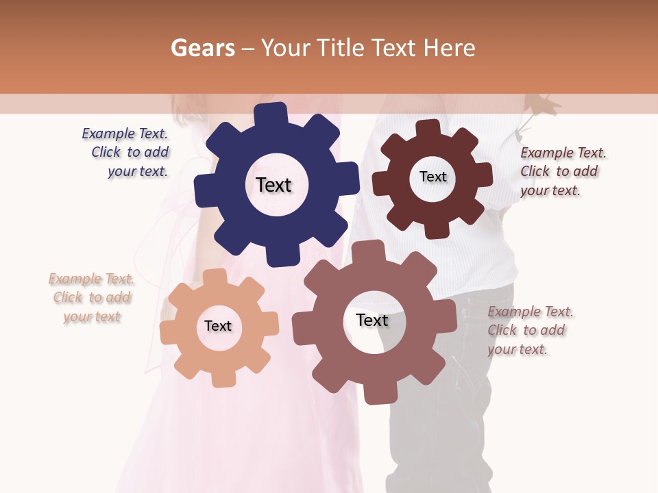 Valentine Kid Casual PowerPoint Template