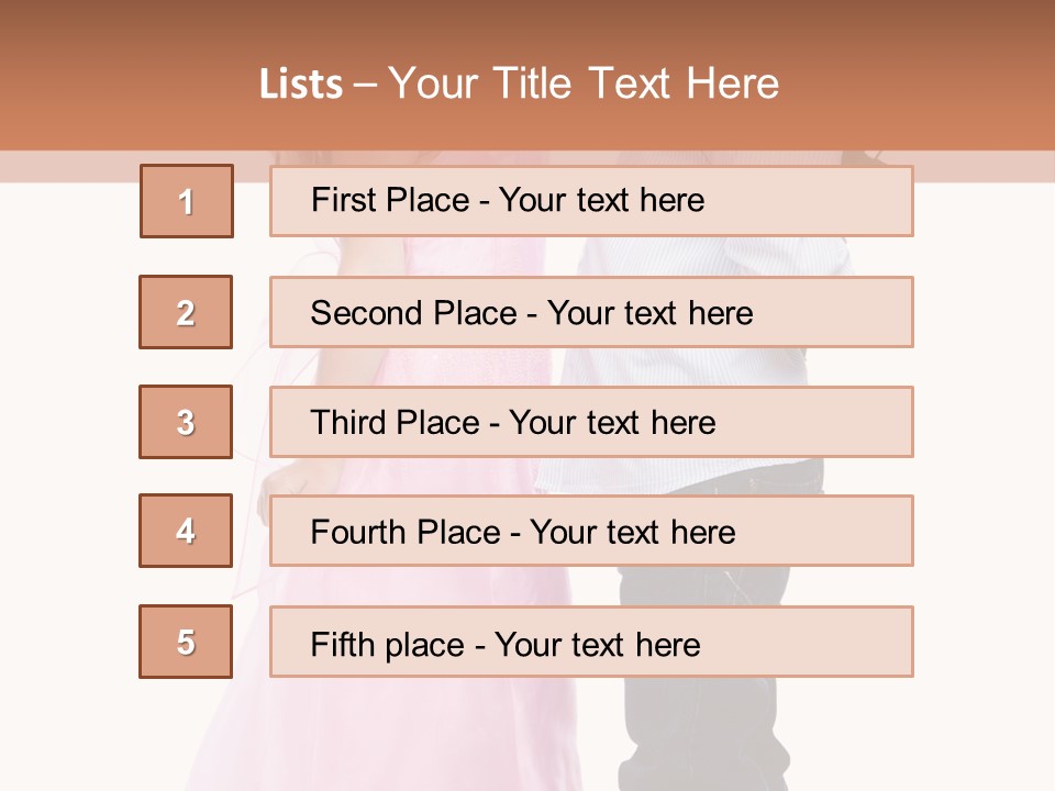 Valentine Kid Casual PowerPoint Template