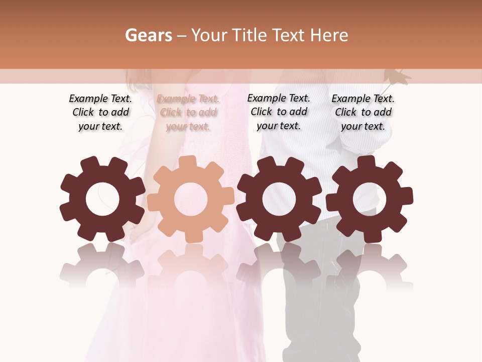 Valentine Kid Casual PowerPoint Template