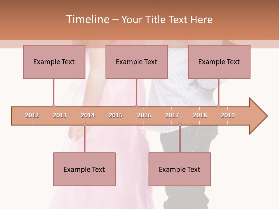 Valentine Kid Casual PowerPoint Template