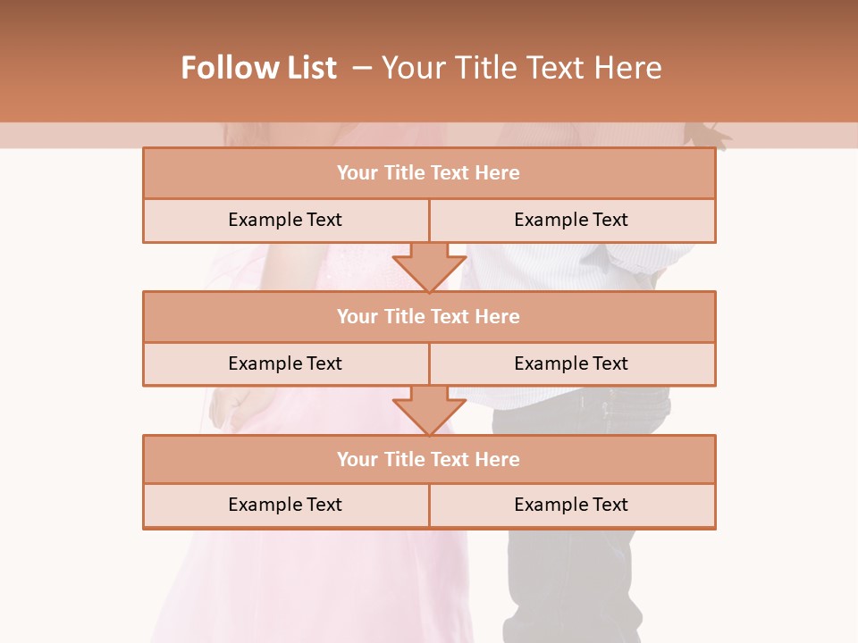Valentine Kid Casual PowerPoint Template