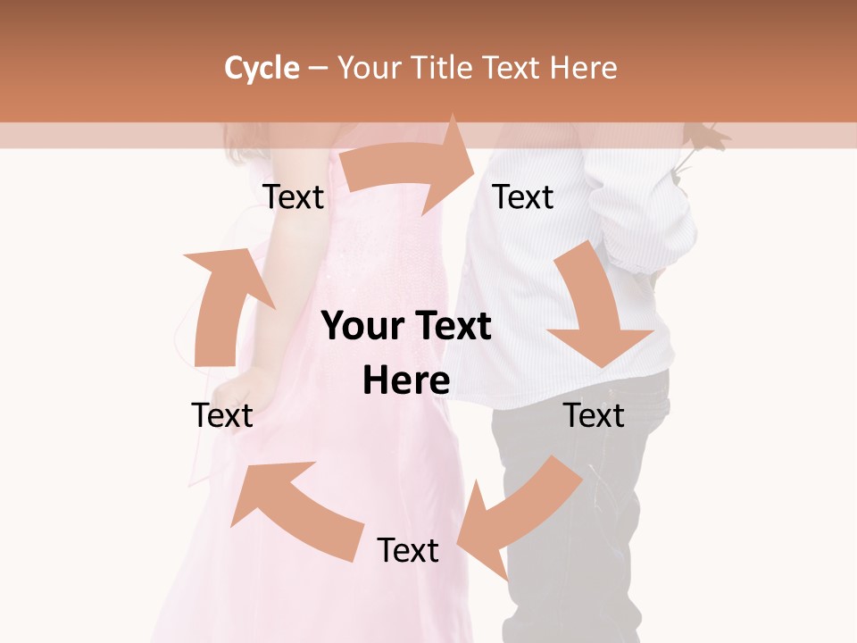 Valentine Kid Casual PowerPoint Template