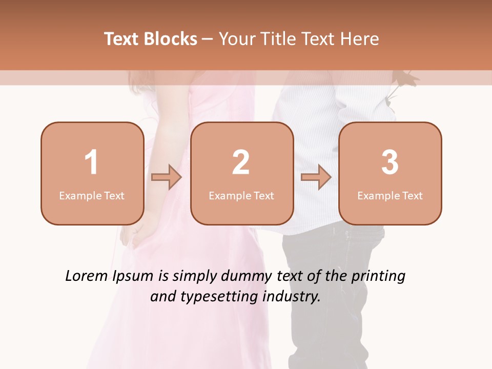 Valentine Kid Casual PowerPoint Template