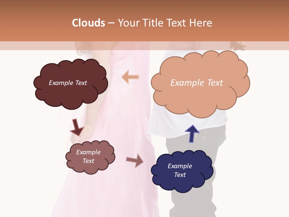 Valentine Kid Casual PowerPoint Template