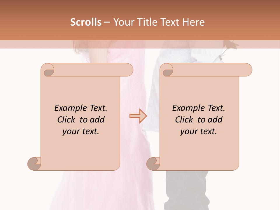 Valentine Kid Casual PowerPoint Template