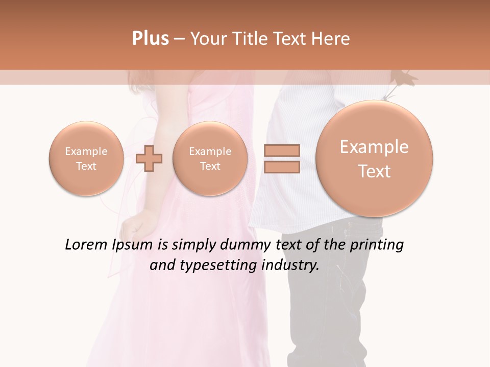 Valentine Kid Casual PowerPoint Template