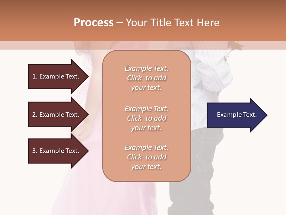Valentine Kid Casual PowerPoint Template
