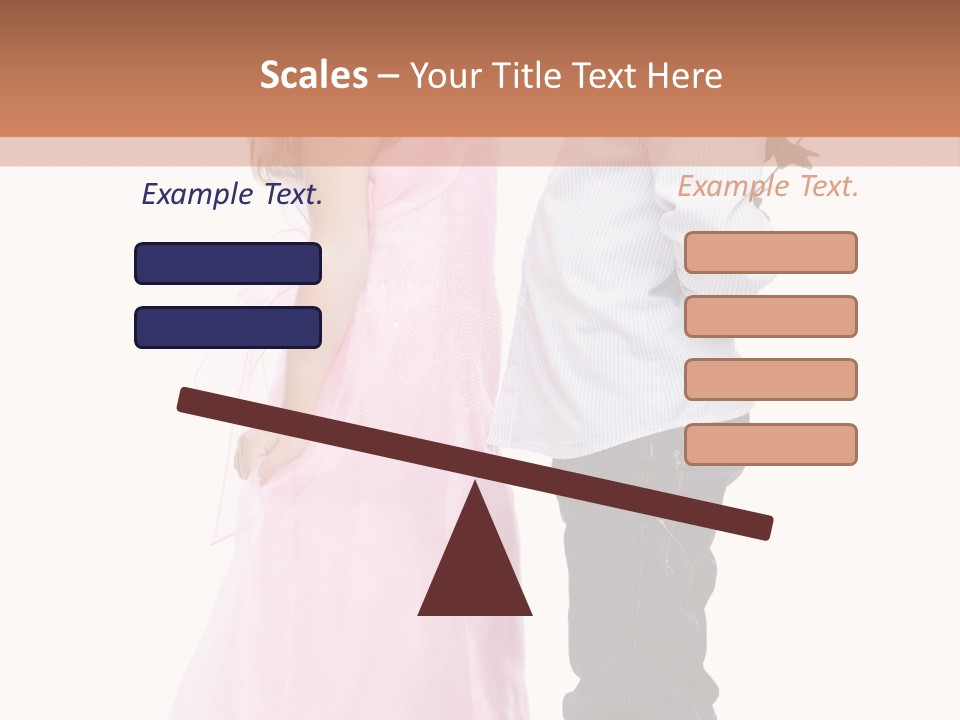 Valentine Kid Casual PowerPoint Template