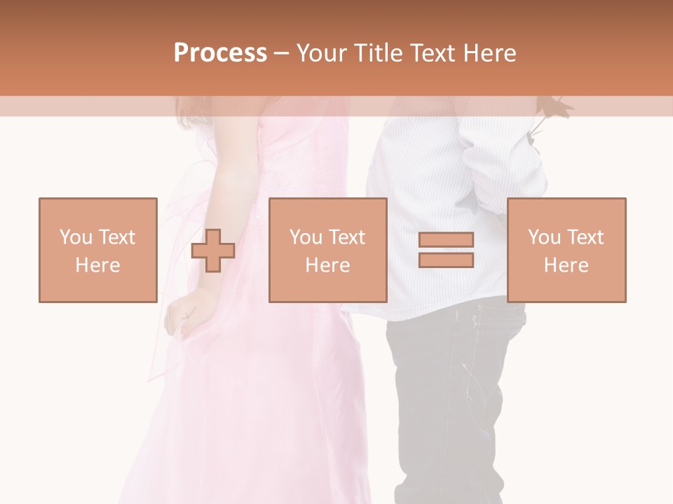 Valentine Kid Casual PowerPoint Template