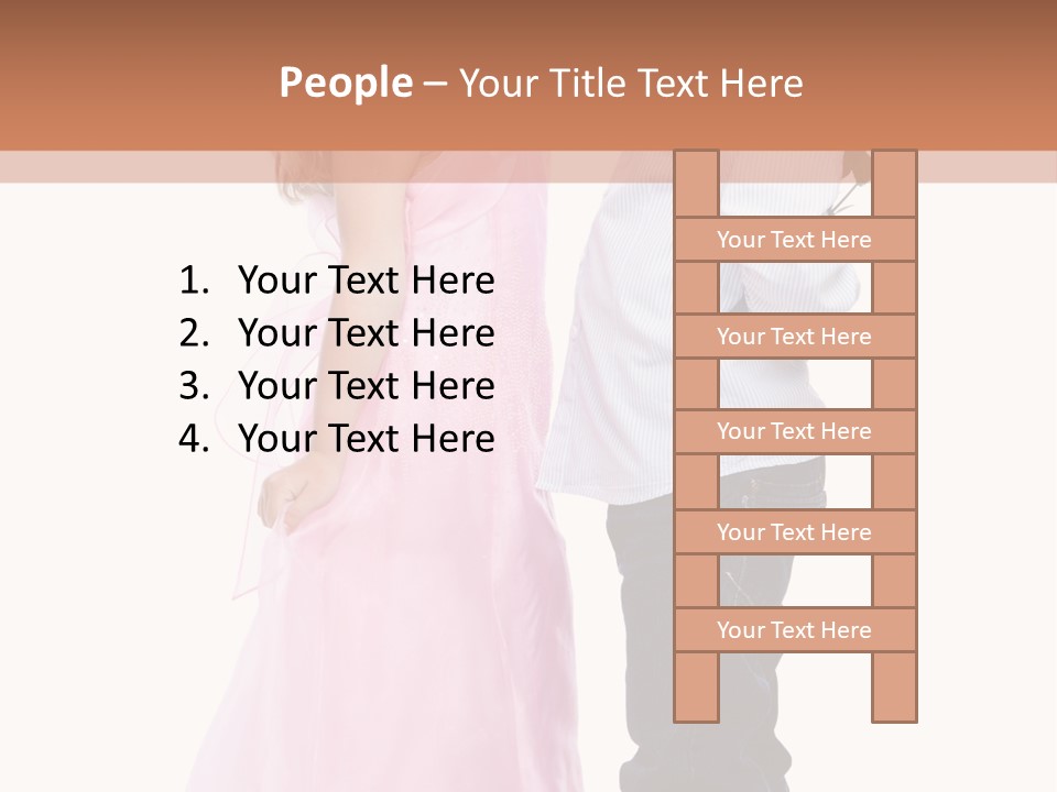 Valentine Kid Casual PowerPoint Template