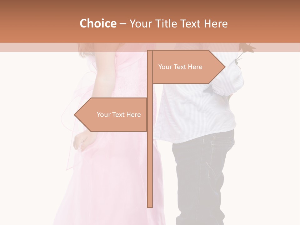 Valentine Kid Casual PowerPoint Template