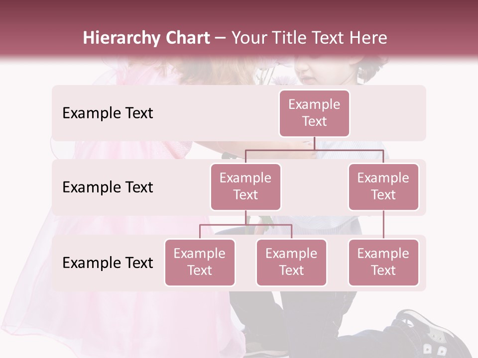 Caucasian Small Boy PowerPoint Template