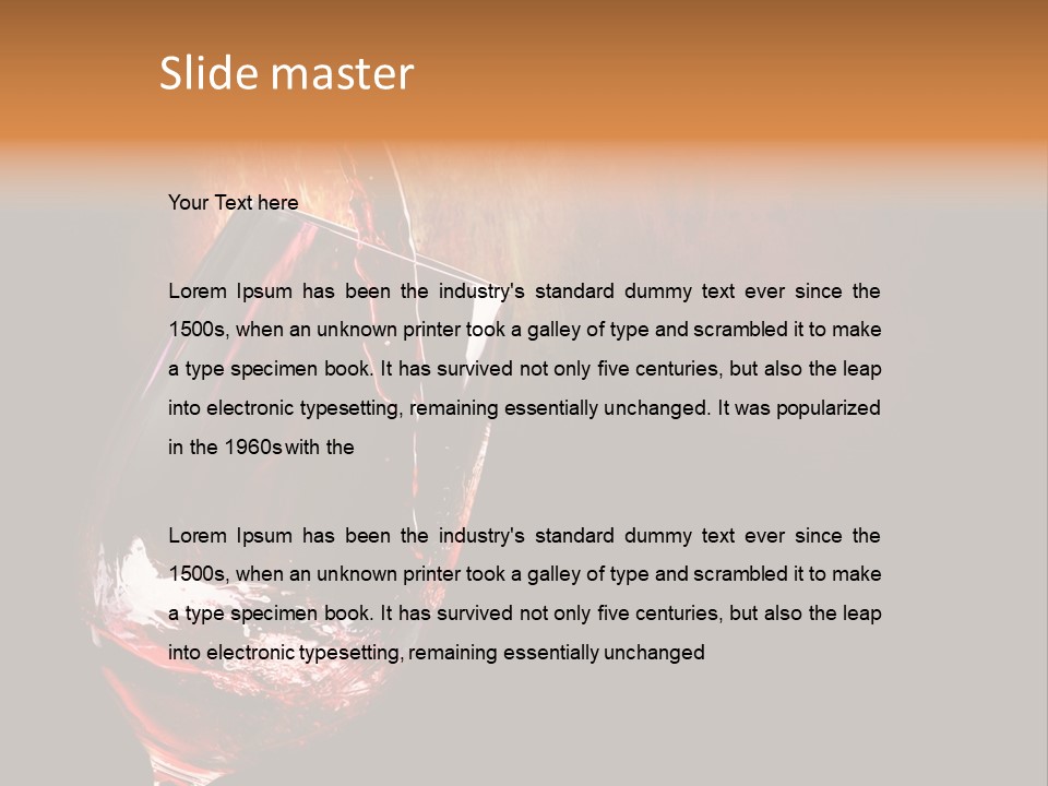 Design Winery Beverage PowerPoint Template