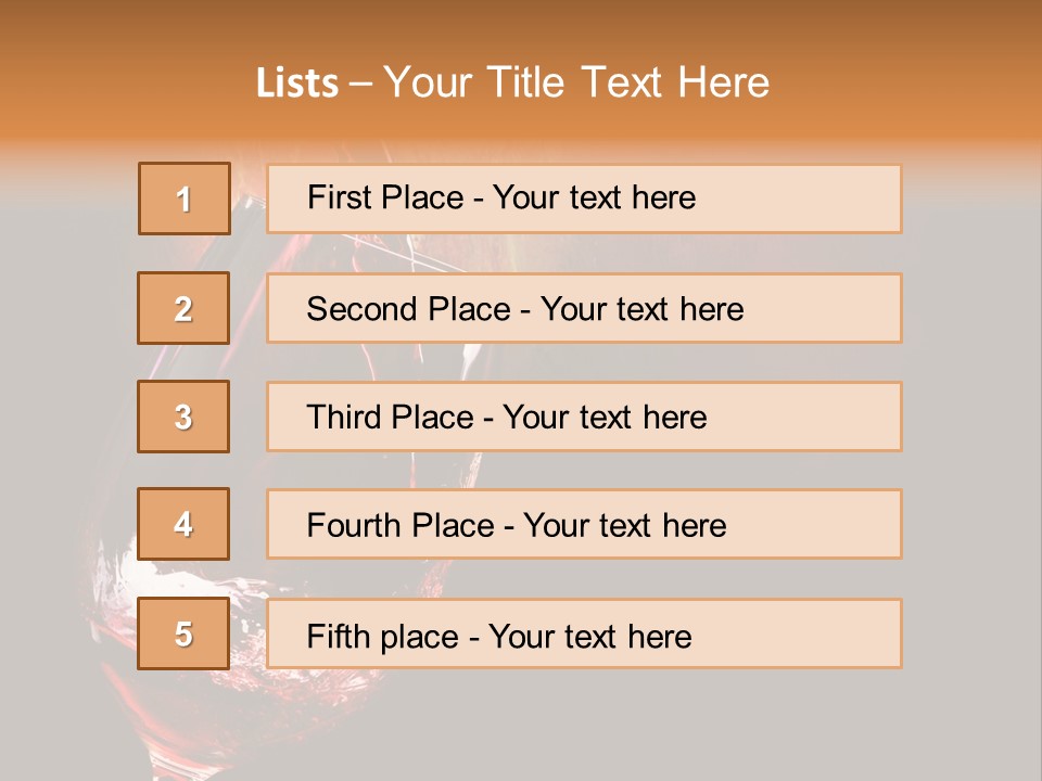 Design Winery Beverage PowerPoint Template